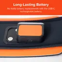 New Image SlenderBelt Unisex Powerful Core Toning Belt with 100 Intensity Levels image 7