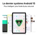 DOOGEE U11 Tablette Android 15, 11 pouces, IA Gemini, 16 Go + 128 Go / 2 To, Gris image 4