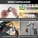 TAPEBEAR Lot de 10 rubans isolants noir - 19 mm x 20 m image 5