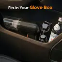 ATSHARK Handheld Vacuum Cleaner, Mini Portable Cordless Vacuum, 3000Pa Strong Suction, USB Rechargeable, for Car, Home and Office, H2216-1, Black image 3