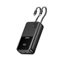 MOKiN MOPB0204 Batterie externe 30 W, 20 000 mAh, avec câbles doubles intégrés - Noir image 1