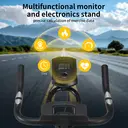 Home Fitness Vélo d’appartement | Assemblage en 30 min | Gain de place | Tableau de bord multifonction avec suivi de la fréquence cardiaque image 6