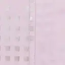 Deconovo Lot de 2 rideaux occultants avec motif argenté à petits carreaux, L 107 x H 160 cm - Rose image 8