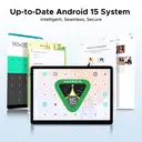 DOOGEE Tab E3 Max 14Inch Tablet Android 15 Gaming Tablet 13500mAh Large Battery MTK G100 Octa-Core 32GB RAM+256GB ROM (2TB TF), 2.1K (2160 * 1440) Display 16MP+2MP+8MP 4G LTE/5G WLAN/GPS/GMS, Black image 6