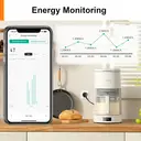 Antela alexa mini wlan-steckdose mit strommessung, kompatibel mit Google Home, Smart Life App, 2,4 GHz, überspannungsschutz, 4 stück image 8