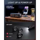 GOOLOO GT160 Tire Inflator Portable Air Compressor, 160PSI Portable Air Pump for Car Tires, 7500mAh Cordless Air Pump with Digital Pressure Suitable for Cars, Bikes, Balls, Motorcycles image 5