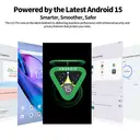 DOOGEE U11 PRO Android Tablets, 30GB RAM + 256GB ROM/2TB, Unisoc T7200 Octa-Core 11 Inch Tablet, 8580mAh Large Battery, 90Hz IPS Screen, 13MP+5MP Camera, Widevine L1/3.5mm Jack/Face Unlock/FM/OTG, Black image 4