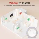 HEIMAN Smoke Detector, 10 Year Fire Alarm, EN 14604 Certified, Photoelectric Smoke Detector, Lithium Long Term Battery, Fire Detector, 85 dB Alarm (Pack of 3) image 7