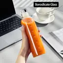 BJ Mug de Voyage en Verre Borosilicate 500ml avec Graduations de Temps image 1