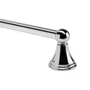 Croydex Westminster Bath Towel Rail Wall Mounted Chrome image 1