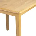 Dining Table Honeymoon Square Oak 75x75cm image 3