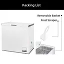 CHiQ JKR199DWE 199L Chest Freezer - Digital Inverter - White - E Rated image 8