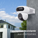 EZVIZ H90 Dual - Caméra Extérieure 2K+ Double Objectif avec Détection IA et Mode Patrouille image 2