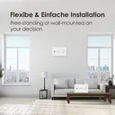 WISUALARM Carbon Monoxide Detector, 10-Year Battery Life, with Test/Silence Button, Conforms to EN 50291 Standard image 7