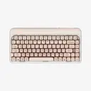 【Souris offerte】Clavier mécanique 75 % tri-mode Lofree OE914, disposition QWERTY US, 84 touches, commutateurs linéaires remplaçables à chaud, batterie 4000 mAh, rétroéclairage LED aux couleurs chaudes, rose chaud image 1