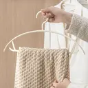 JORDAN&JUDY Hanger Household Clothes Hanging No-Mark Anti-Slip Laundry Hanger Dorm Student Clothes Hanger 10-Pack image 2