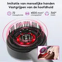 Breo Scalp3 Shiatsu Massageborstel - IPX7 waterdicht, draadloze elektrische massageborstel voor diepe hoofdhuid- en haarmassage, draagbare hoofdmassageapparaat voor spierontspanning image 3