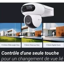 EZVIZ H90 Dual - Caméra Extérieure 2K+ Double Objectif avec Détection IA et Mode Patrouille image 3