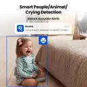 REOLINK E321 Caméra WiFi intérieure motorisée 3MP Super HD - Blanc image 5