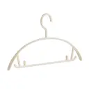 JORDAN&JUDY Hanger Household Clothes Hanging No-Mark Anti-Slip Laundry Hanger Dorm Student Clothes Hanger 10-Pack image 0