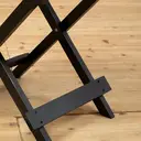 Interiors by Premier Side Table Beauport Wood Foldable Black image 2