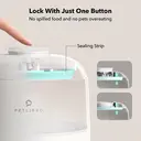 PETLIBRO Air Automatic Pet Feeder 2L – Timed Dry Food Feeder, White image 5