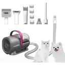 PETKIT 5-in-1 Grooming Tool Set with Hair Vacuum, Quiet Motor, Integrated Dust Collection, Cool/Warm Air Drying, Multiple Attachments, For Dogs & Cats image 0