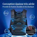 ochama Sac à Dos Sport TANK - Grande Capacité 35L, Ouverture à 180°, Pour Voyage d’Affaires, Randonnée, Gym, École, Sac pour Ordinateur, Noir image 3