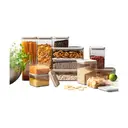 Bodum Canteen Lot 12 pots de rangement à couvercle blanc image 0