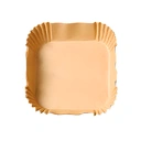 ochama Square 16cm x 16cm Air Fryer Liners - Food Grade Disposable Parchment Paper, Non-Stick, Oil-Proof, Easy to Clean, Baking, Cooking, Frying Accessories - 200 Sheets image 0