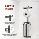 SRD Freestanding Multi-Tiered Flat Metal Towel Rack, New Year Sale , Top gift picks image 2