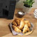 Hisense H25MOBS7HUK Digital Solo Microwave - 900W, 25L, Black with Auto Defrost, Digital Display & Smart Cook image 4