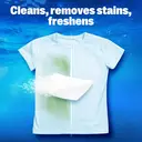OceanSaver Eco Laundry Detergent Sheets | Bio | Eco-Friendly, Biodegradable & Freshly Scented | Zero-Waste & Removes Tough Stains | Vegan, Plastic & Cruelty-Free | Plant Based Formula (30 Washes) image 3