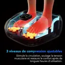 SKG YS100 Appareil de massage des pieds personnalisé avec 3 réglages d'intensité ajustables image 5