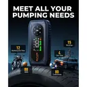 BUTURE BC02 4500A Jump Starter with Air Compressor – 5-in-1 Portable Car Battery Jumper Starter for 12V Vehicles (Up to 9.0L Gas / 8.0L Diesel), 150PSI Tire Inflator, 500 Lumen LED Flashlight, Power Bank image 3