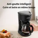 ochama Cafetière filtre goutte à goutte - Noir image 3