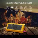 Mlove P3 Enceinte Bluetooth extérieure - Jaune image 3