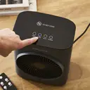 Morphy Richards HeatFlux 2kW Upright Fan Heater with Remote Control – Grey, 825201 image 7