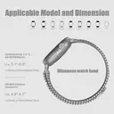 Apple watch bands (S11/10 42mm)+(40mm/41mm/38mm) Silver(circle) image 1