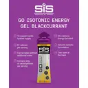 Science in Sport GO Isotonic Energy Blackcurrant Liquid Flavour - 60ml image 1