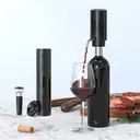 Cuisync Electric Wine Opener Set, 4-in-1 Rechargeable Wine Gift Kit with Electric Aerator & Pourer, Vacuum Stopper, Foil Cutter, Automatic Wine Bottle Opener for Home Bar Party Wedding, SGS-KD-7 image 8