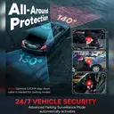 SJCAM M60S Caméra embarquée 3 canaux avec enregistrement 4K avant 2K arrière 1080P capteur IMX335 WDR H.265 image 5