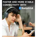 Edifier W800BT Pro Hybrid ANC Over-Ear Bluetooth 5.4 Headphones - Hi-Res Audio, AI Call NC, 45H Playtime, Fast Charging, Foldable image 3