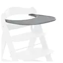Hauck Essbrett und Tisch für Alpha Hochstuhl (Click Tray) - Grey / Grau image 8