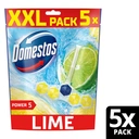 Domestos Power Toilet Rim Block, Lime, 5 Packs image 2