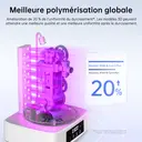 ANYCUBIC Wash & Cure 3 Plus, machine de lavage et de durcissement UV 2-en-1 pour imprimantes 3D résine LCD/SLA/DLP, taille de lavage 228 × 128 × 260 mm image 6