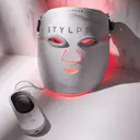 STYLPRO Wavelength Pro 5-in-1 LED Face & Neck Mask, Multi-Light LED Therapy, 11 Modes, Rechargeable, Adjustable Fit, Multi-Use, Top Gift Picks image 0