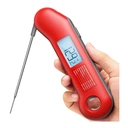 ThermoMaven Thermomètre à viande numérique précis et étanche avec affichage rétroéclairé - Rouge image 0
