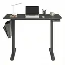 Ochama x SONGMICS Bureau Électrique Réglable en Hauteur, 120,1x 60,1 cm, 4 Hauteurs Mémoire, pour Bureau à Domicile, Noir image 1