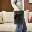 Morphy Richards HeatFlux 2kW Upright Fan Heater with Remote Control – Grey, 825201 image 6